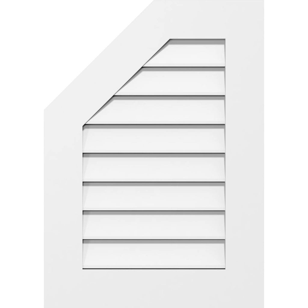 Octagonal Surface Mount PVC Gable Vent Y103241