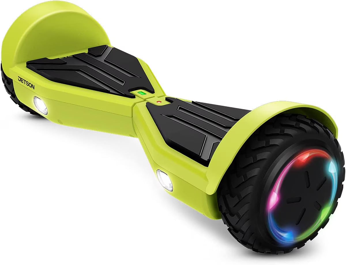 Green All Terrain Hoverboard with LED Light-up Wheels V8858