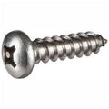 #8 x 2-1/2x22 Security Sheet Metal Screw, Pan Phillips Head, 18-8 Stainless Steel, Pkg of 1 G80570