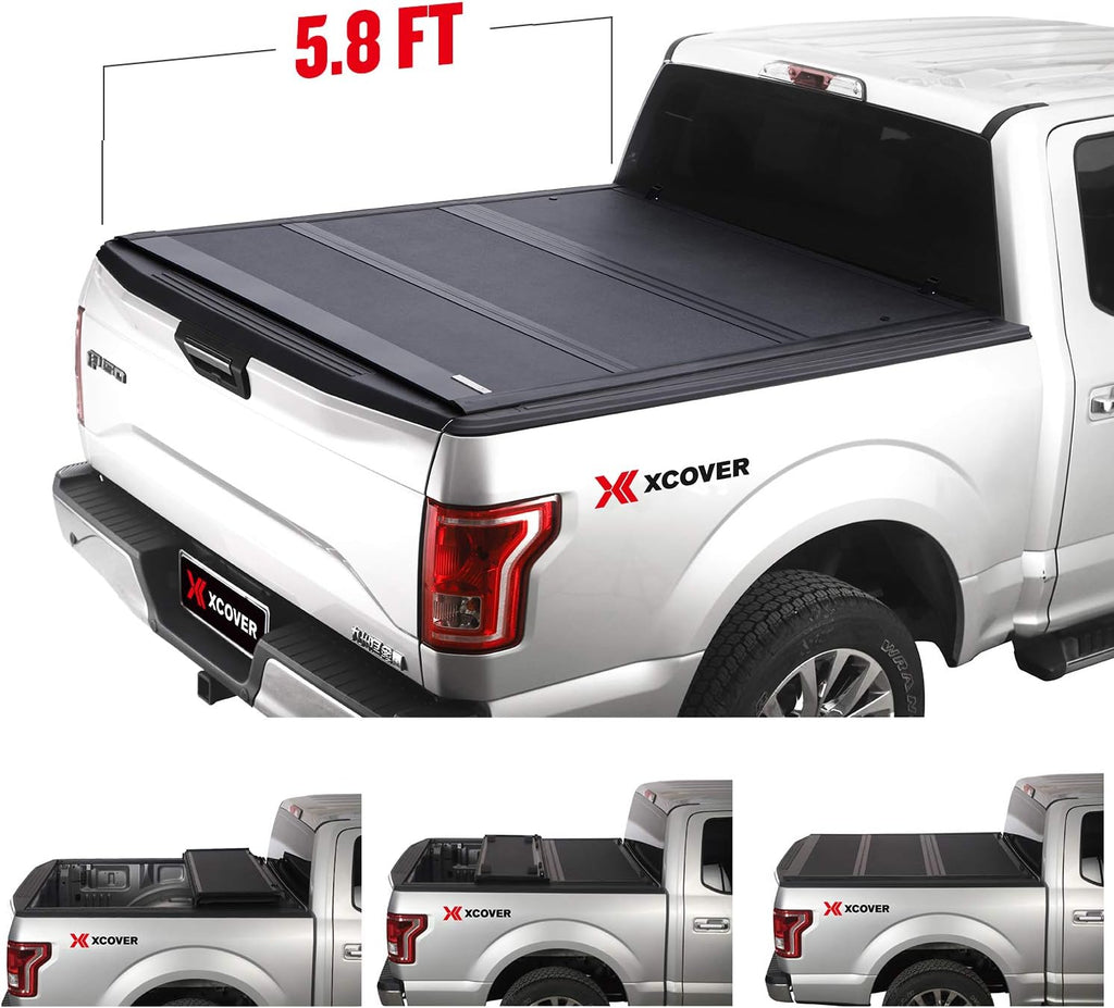 Low Profile Hard Folding Truck Bed Tonneau Cover A681610