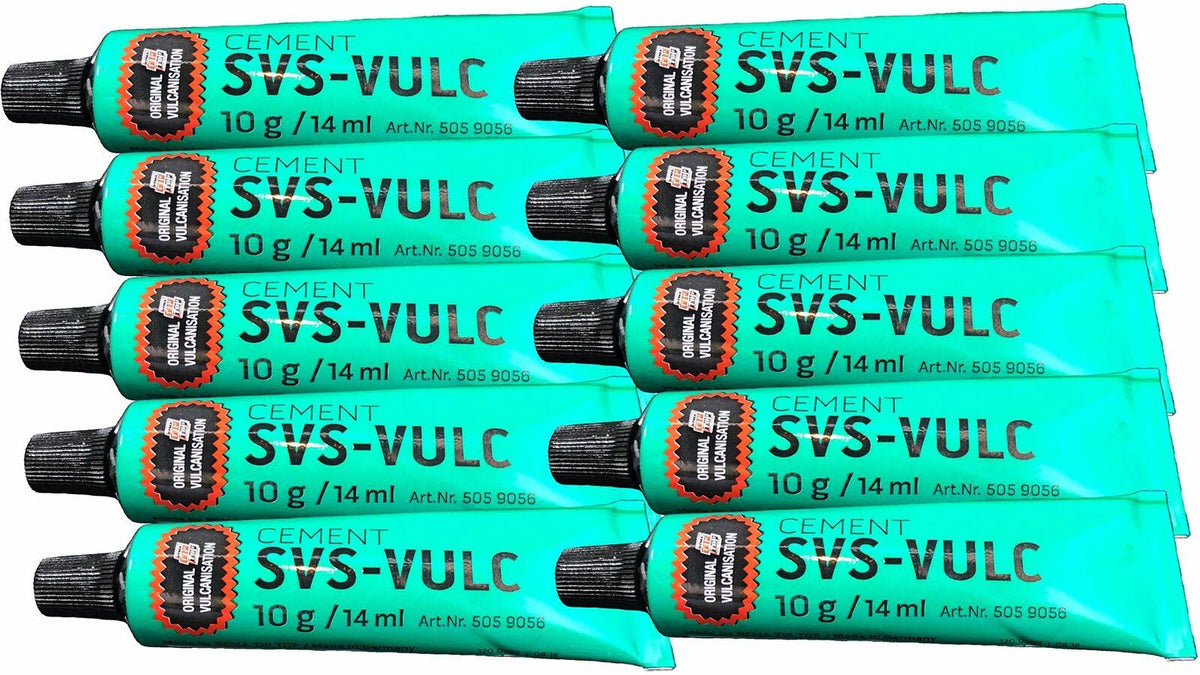 10 Tubes of Vulcanizing Cement 10 Gram (14 mL) Z701215