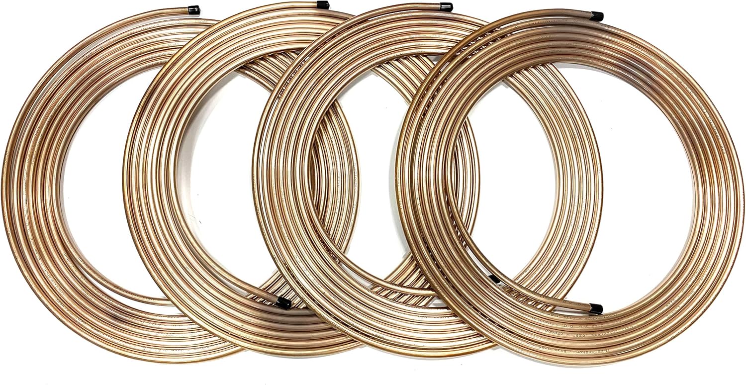 100 Feet of 3/8 Inch Copper Nickel Fuel Line S112370