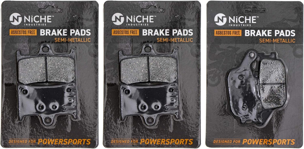 Brake Pad Set Semi-Metallic Pack of 2 D371