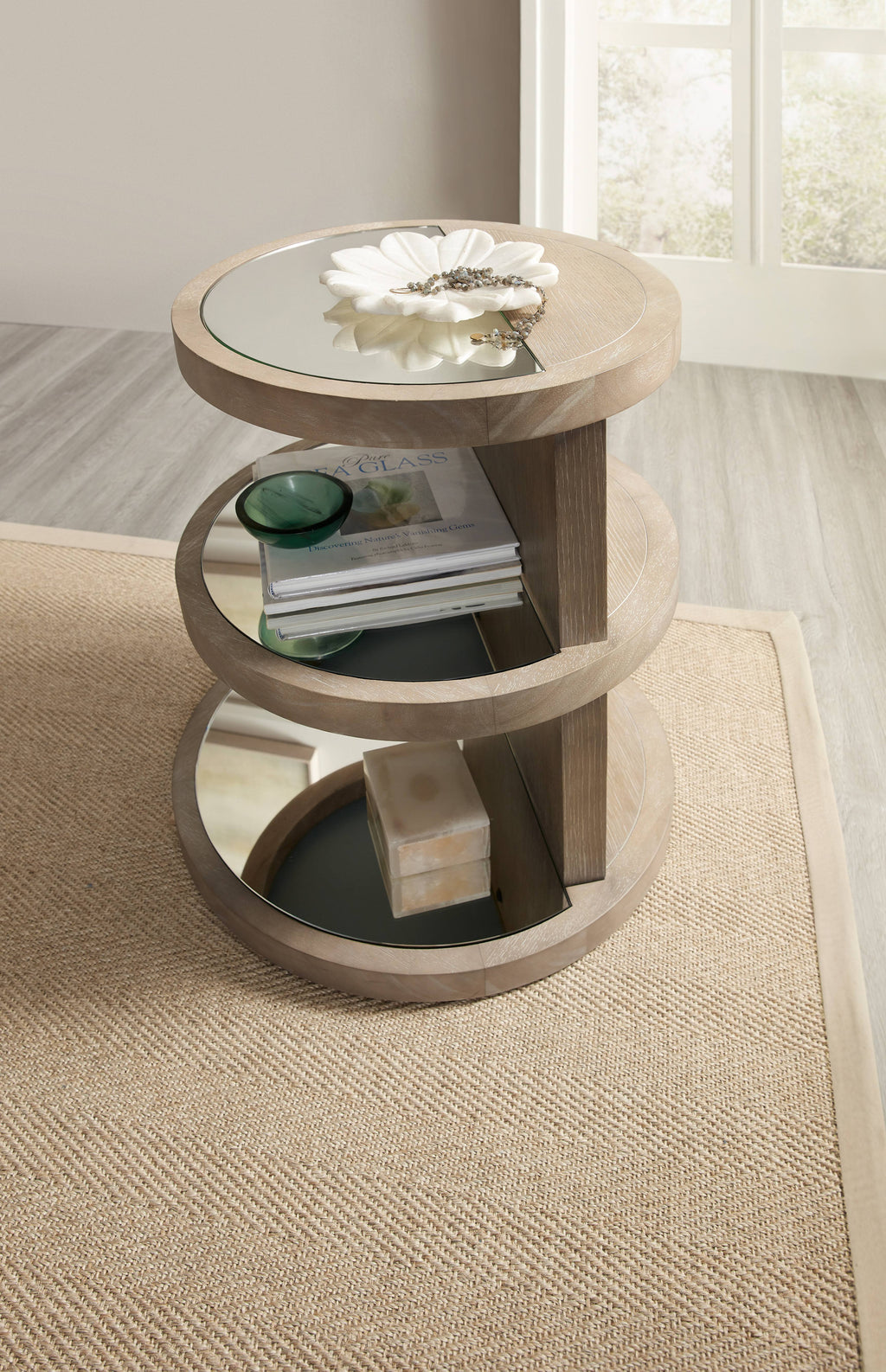 Round End Table V8131