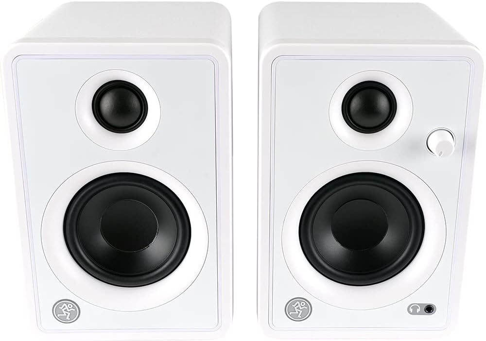 White 3 Multimedia Monitors with Bluetooth X3825