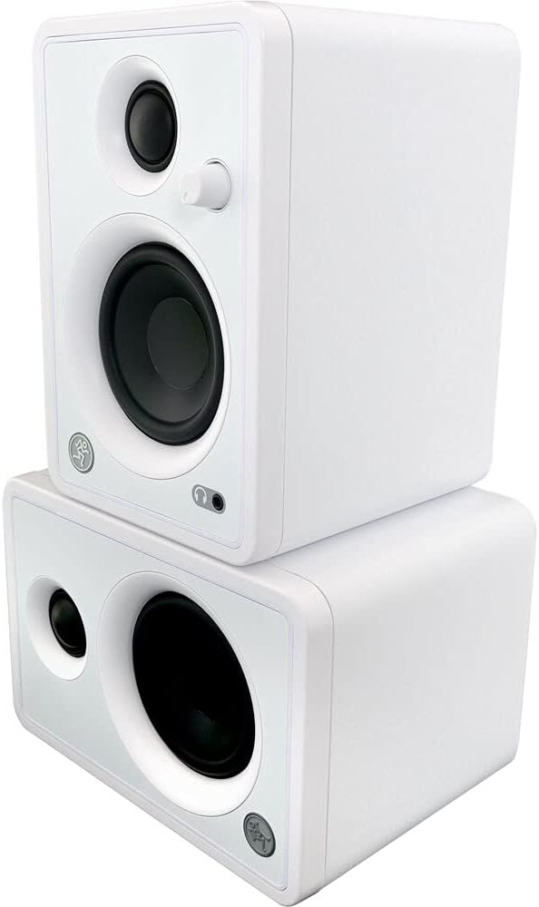 White 3 Multimedia Monitors with Bluetooth X3825
