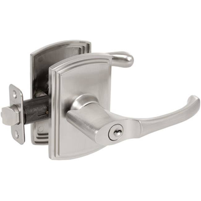 Passage Door Lever Set Satin Nickel N631645