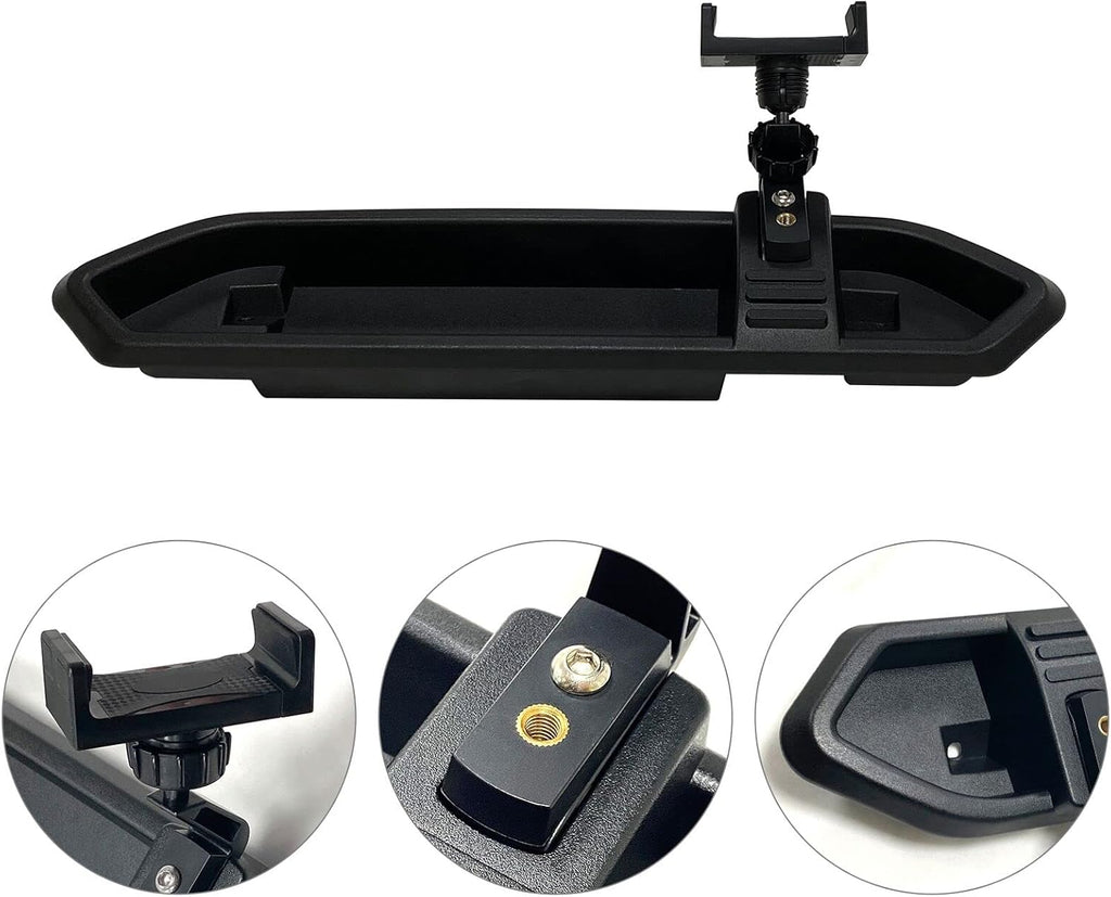 Black Dash Cell Phone Holder with Tray N48944