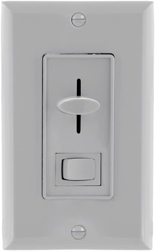 LED Dimmer 3-Way/Single Pole Electrical Light Switch, 600 Watt max, Wall Plate Included Pack of 2 T5179