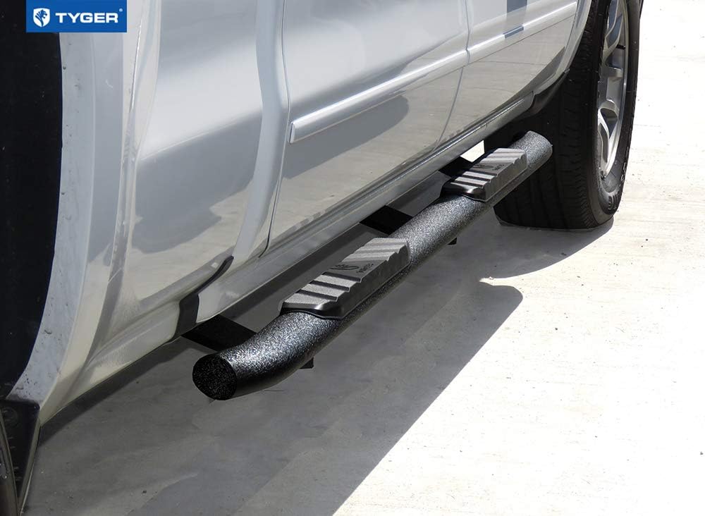 Textured Black Side Step Running Boards E746155