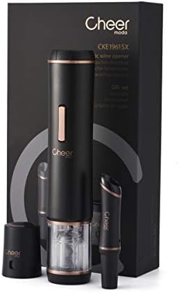 Rechargeable Wine Bottle Opener Corkscrew with Foil Cutter, Pack of 2 W318337