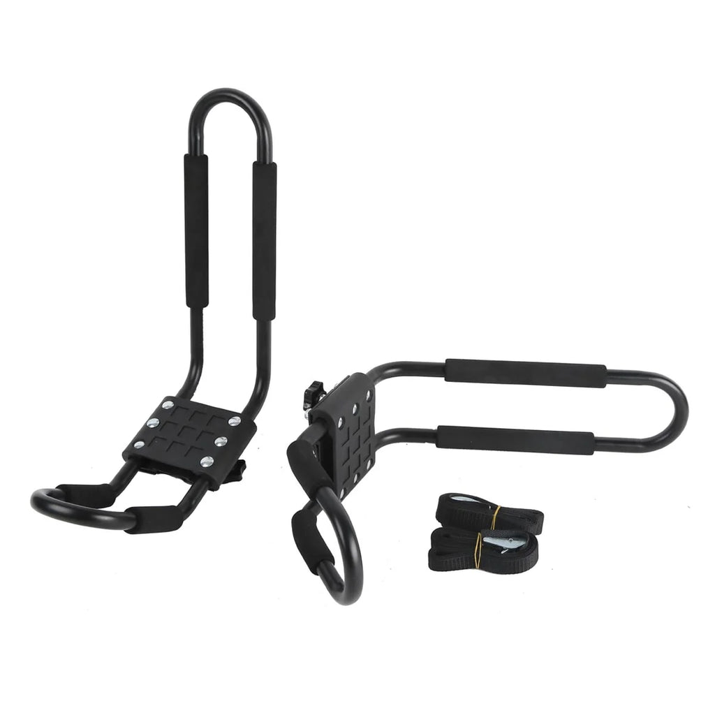 2 Pairs Universal Car Top Roof Rack Kayak Boat J-bar H34882