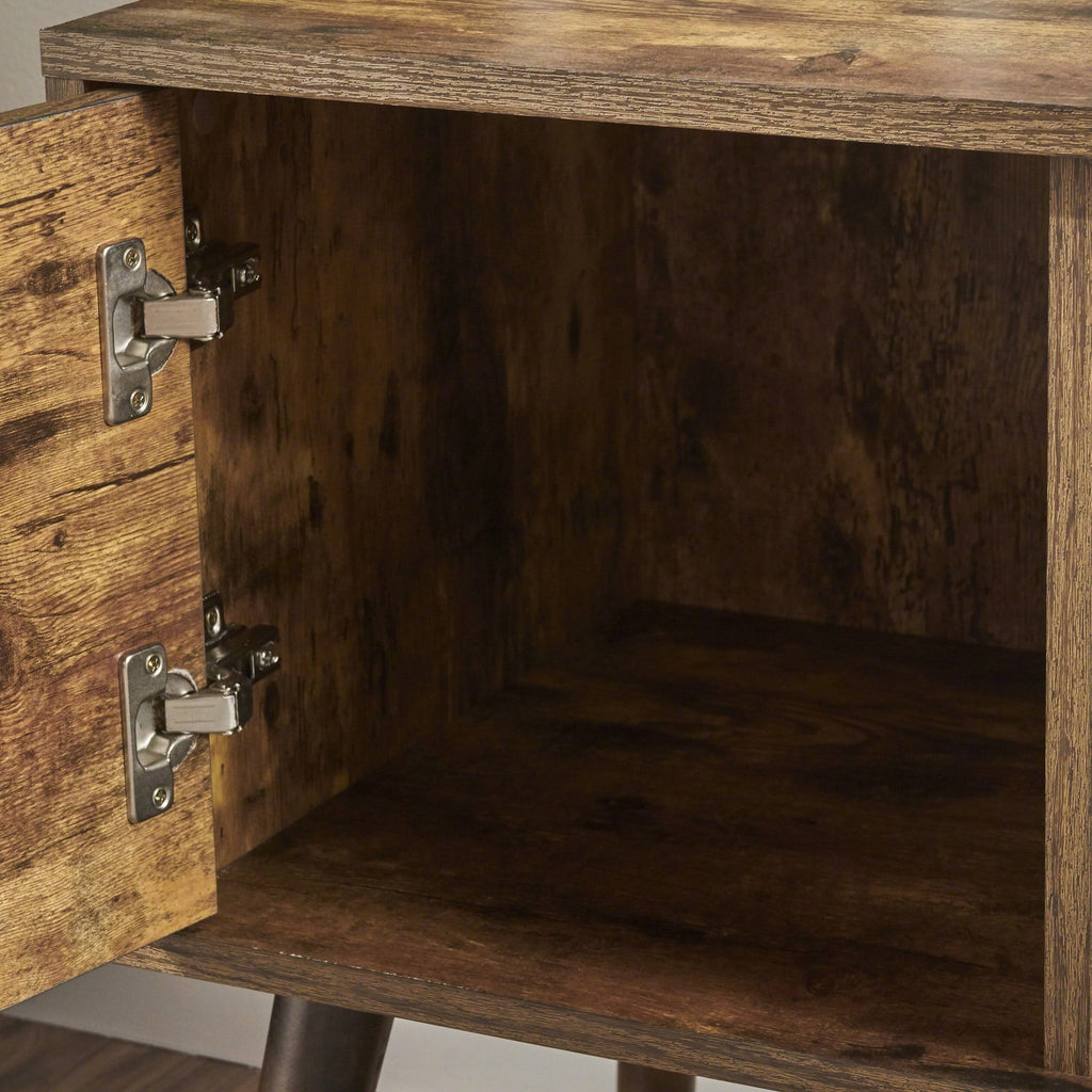 Pine /Wenge Fiberboard Entertainment Center A7940