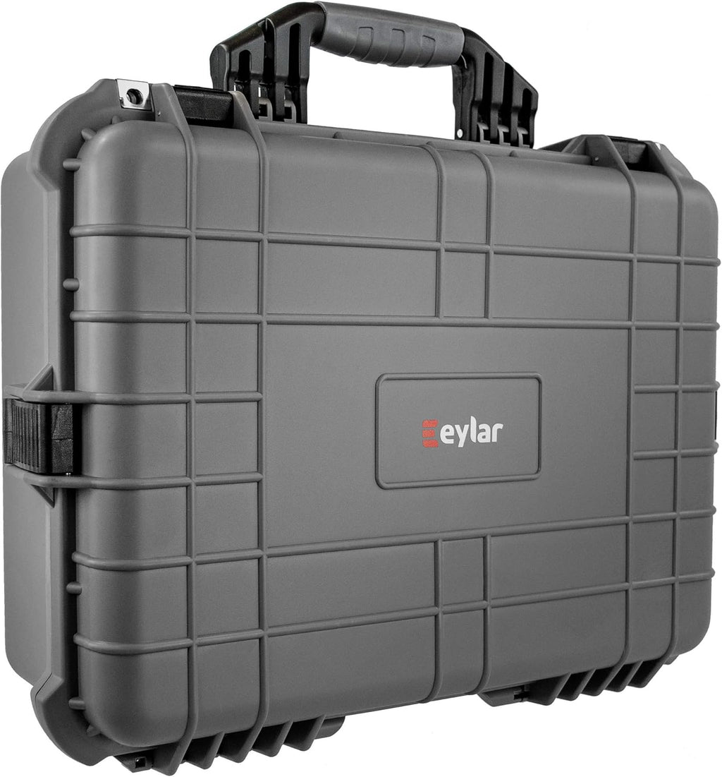 White 20 Inch Protective Camera Case with Foam F126321