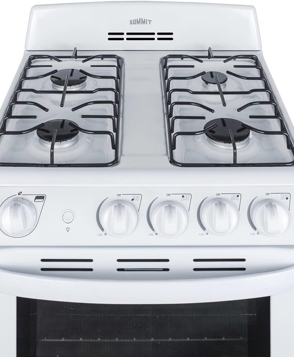 24" Freestanding Gas Range with 2.9 cu. ft. Oven Capacity in White X352877