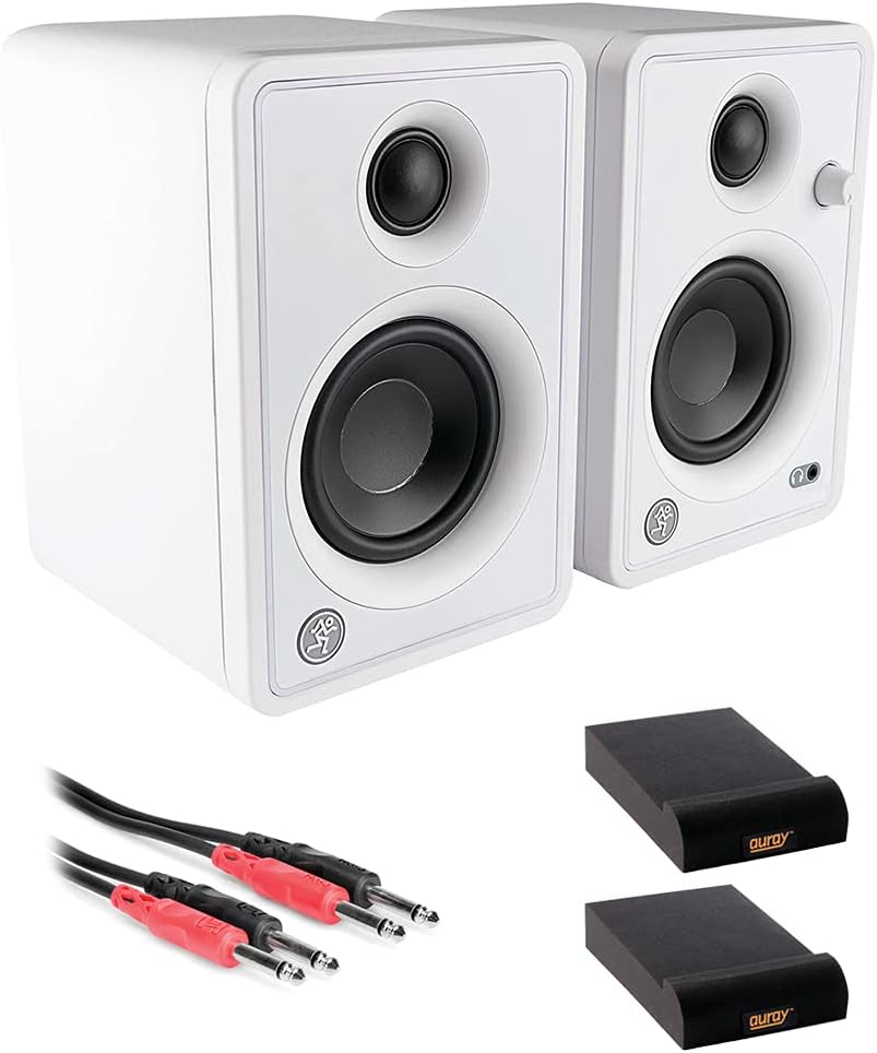 White 3 Multimedia Monitors with Bluetooth X3825