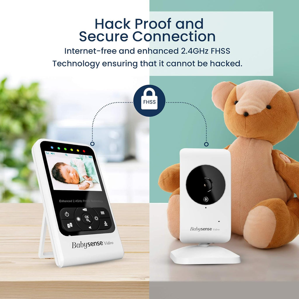 Video Baby Monitor with Camera and Infrared Night Vision E25755