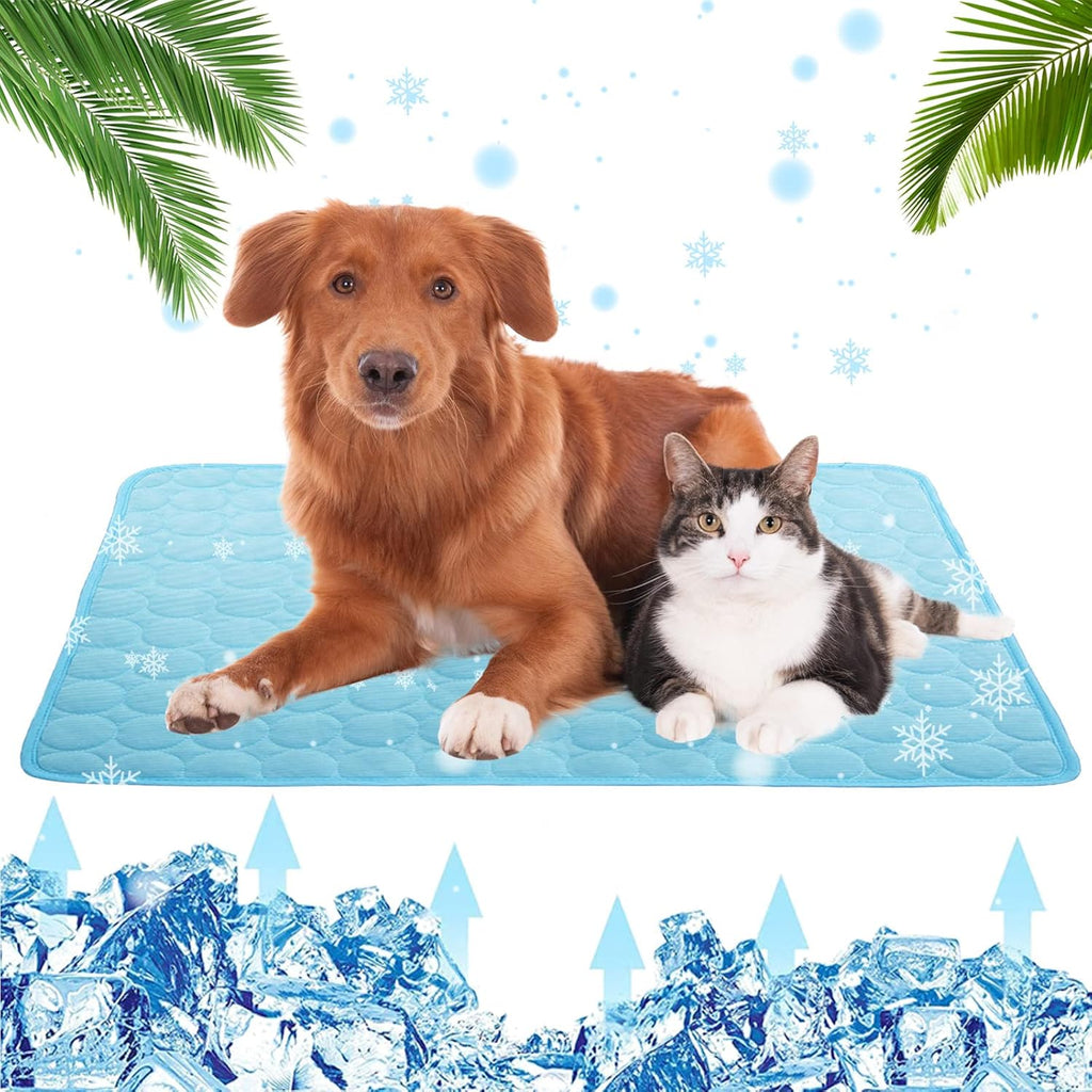 Large Ice Silk Cooling Mat for Dogs Cats W320170