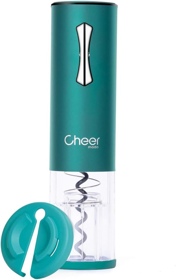 Rechargeable Wine Bottle Opener Corkscrew with Foil Cutter, Pack of 2 W318337