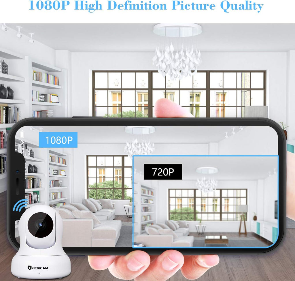 White 1080P Home Security Camera S940833