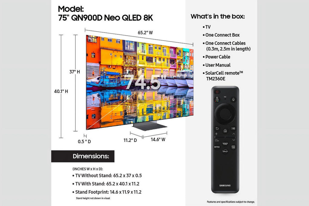 75” Class Neo QLED 8K Smart TV R37904