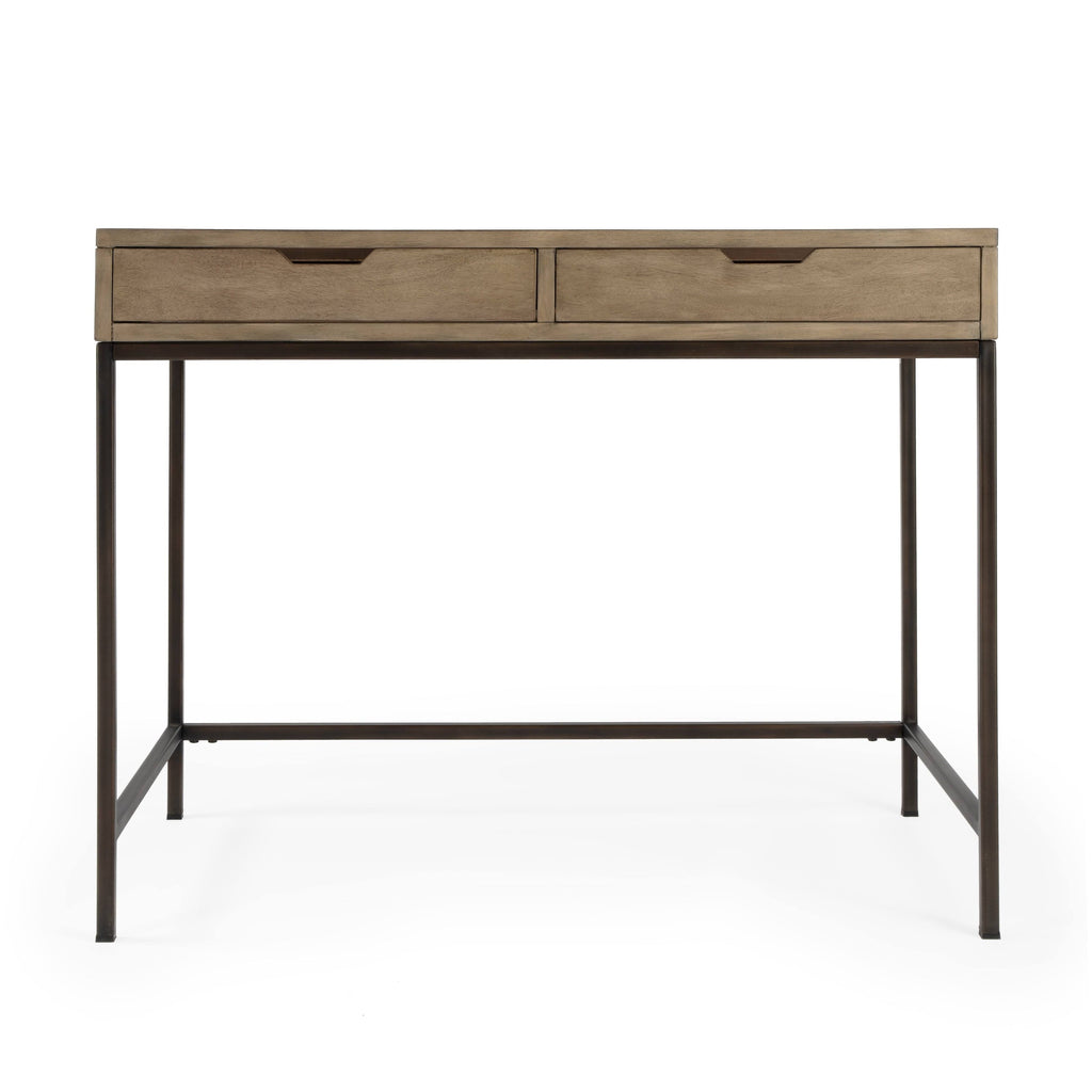 Black Desk with Drawers A354897