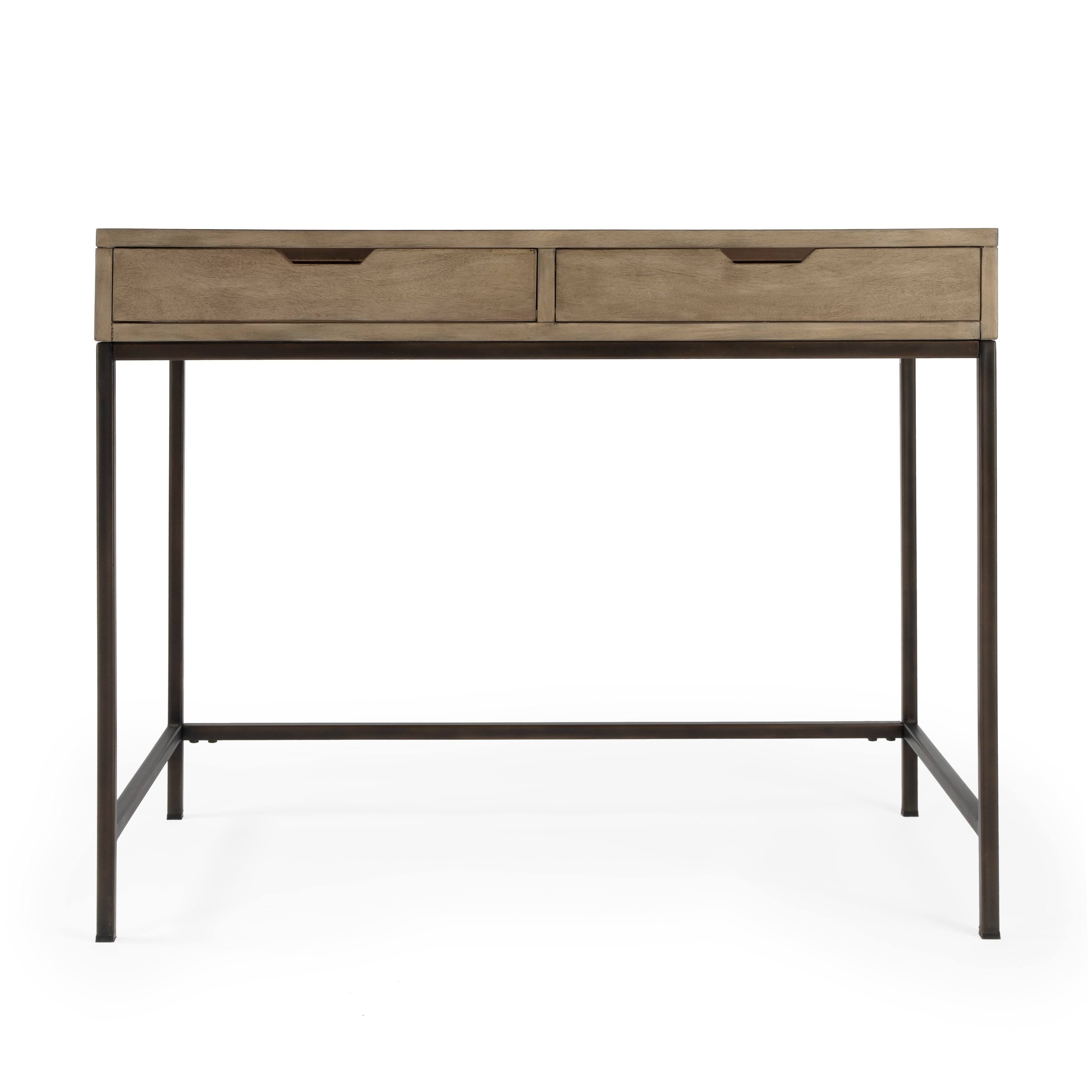 Black Desk with Drawers A354897
