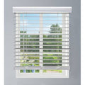 Cordless Faux Wood Blinds 29W x 48L S379