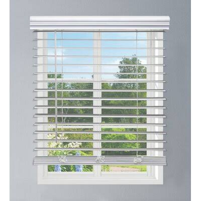 Cordless Faux Wood Blinds 29W x 48L S379