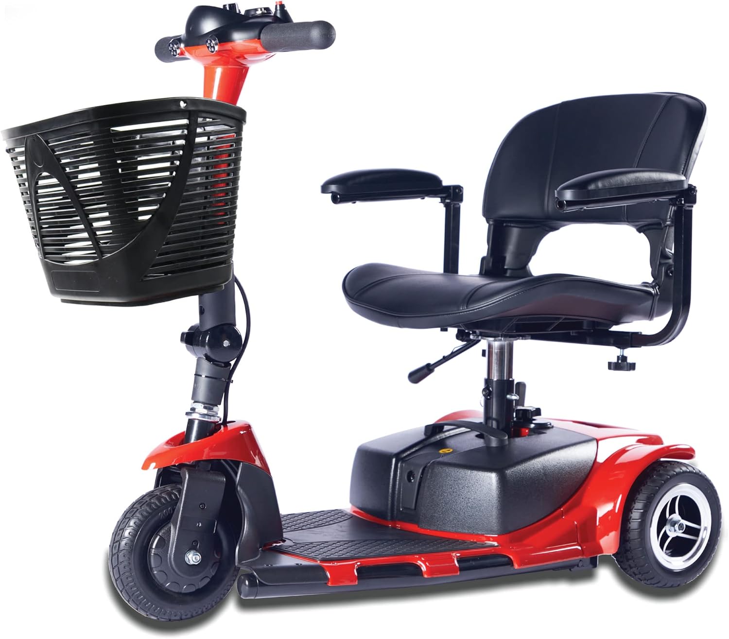 Lightweight Folding 3 Wheel Mobility Scooter with Charger and Basket F25524