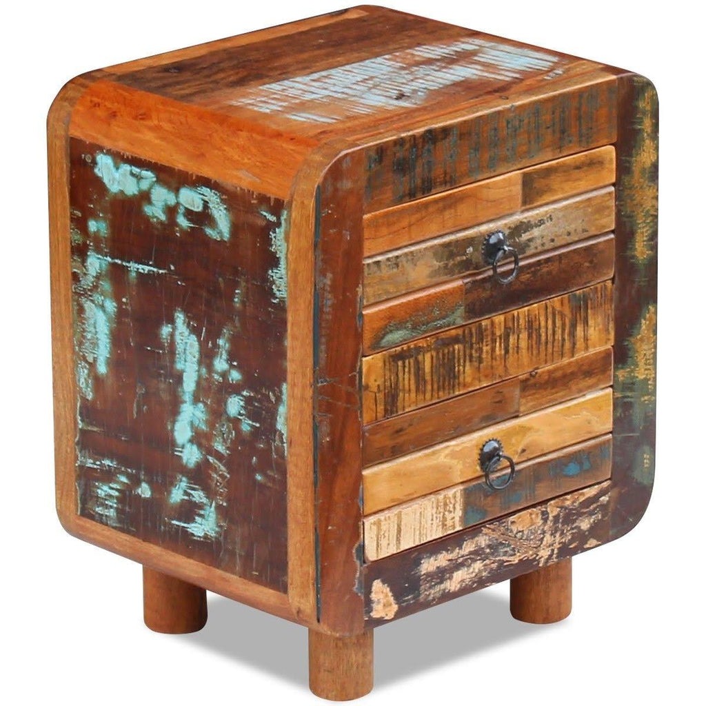 Solid Reclaimed Wood Night Cabinet I185959