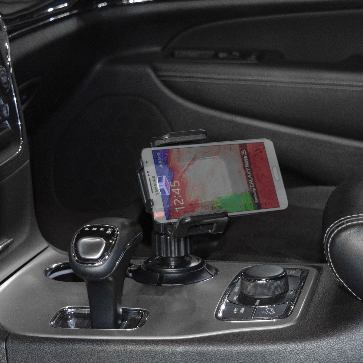 Car Cup Holder Mount, Universal Phone Stand with Adjustable Base K733225