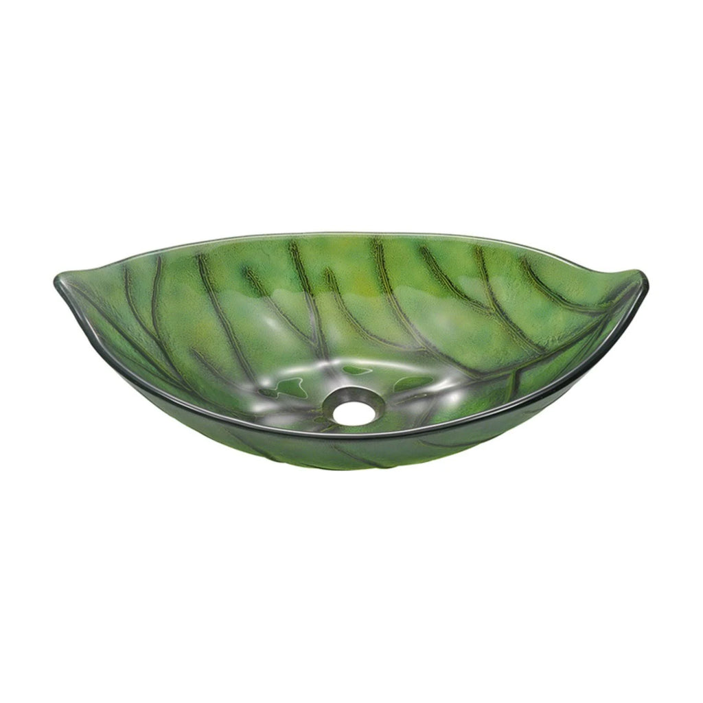 Oil Rubbed Bronze Bathroom Ensemble with Vessel Sink, Waterfall Faucet, Pop-Up Drain L70903