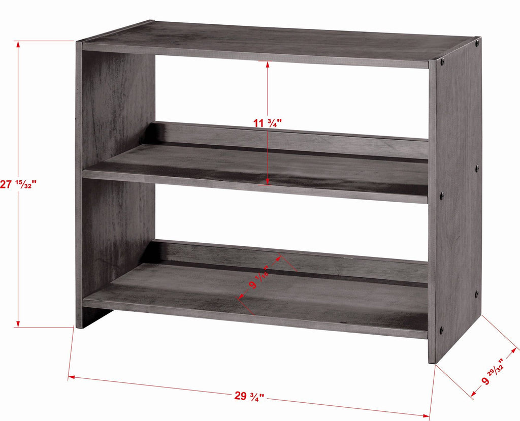 White Louver Small Bookcase Y541802