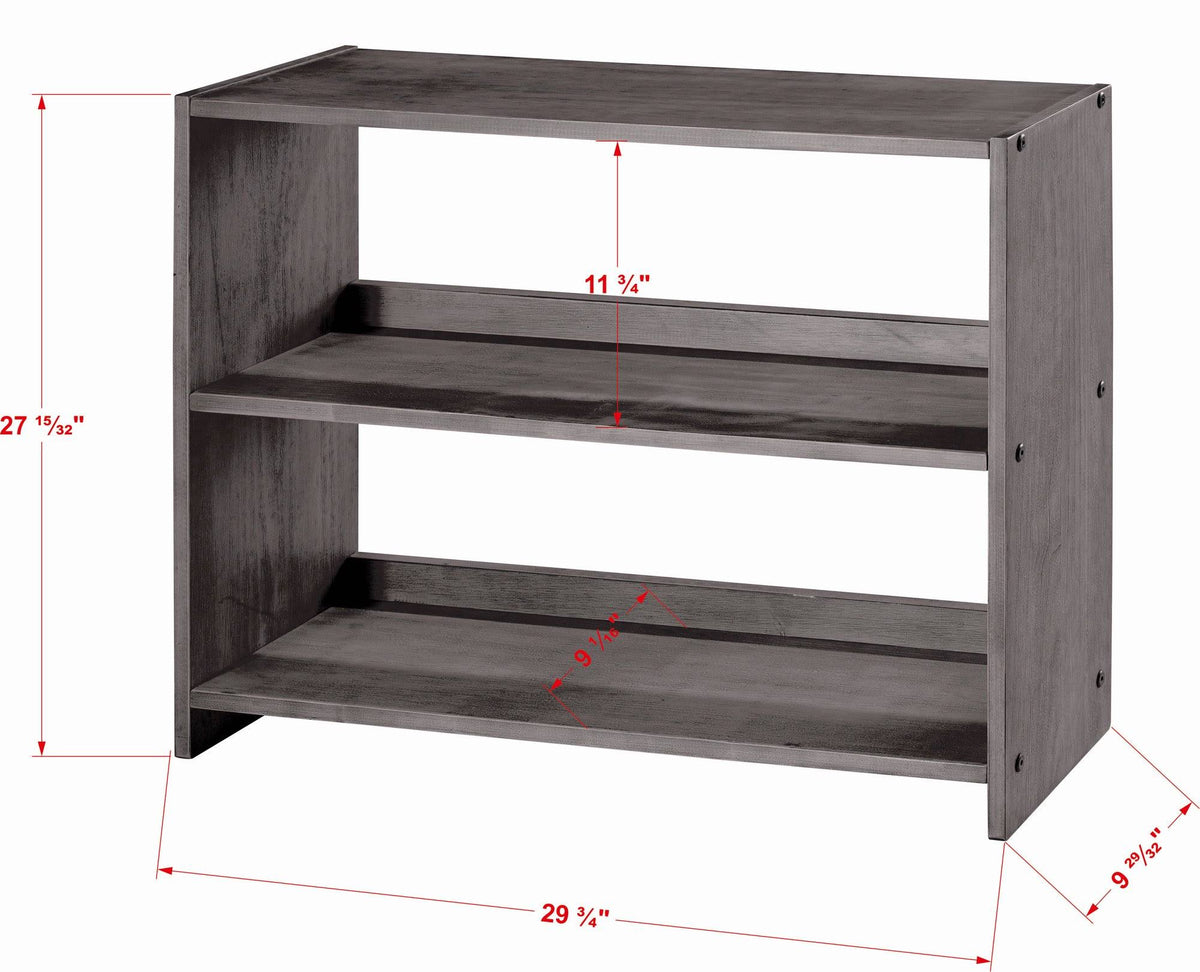 White Louver Small Bookcase Y541802