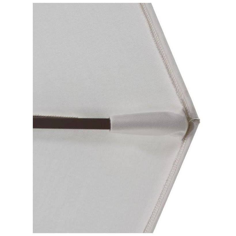 Bronze Aluminum Pole Patio Umbrella with Push Button Tilt Crank Lift S3257