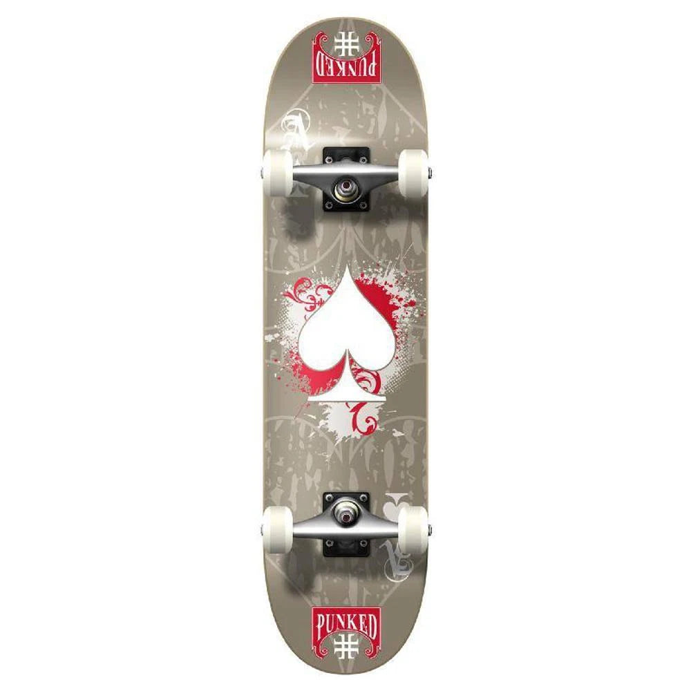Graphic Ace Grey Complete Skateboard N55887