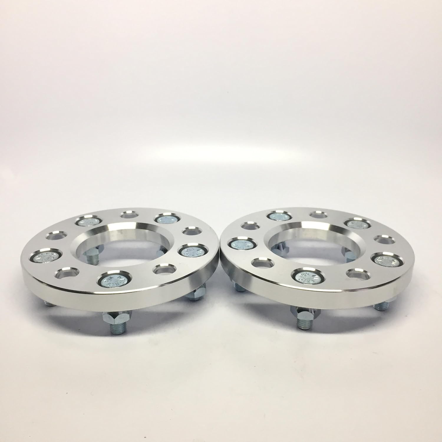 2 Pieces 15mm Wheel Adapters 5x100 Hub to 5x114.3 12x1.5 Studs 67.1mm Center Bore J508