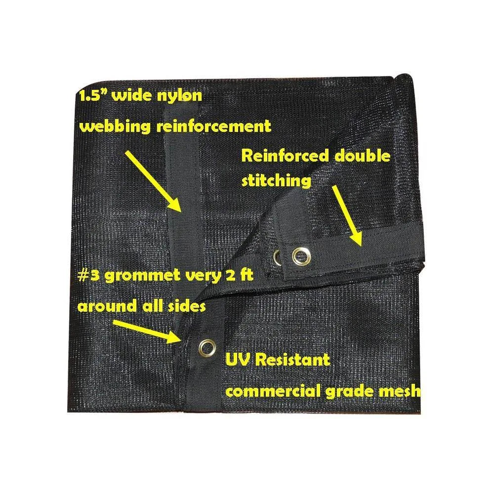 Black Debris Safety Netting X573294