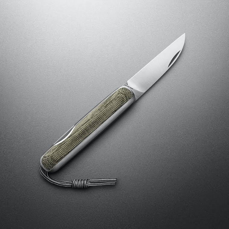 OD Green Micarta Stainless Pocket Knife T56352