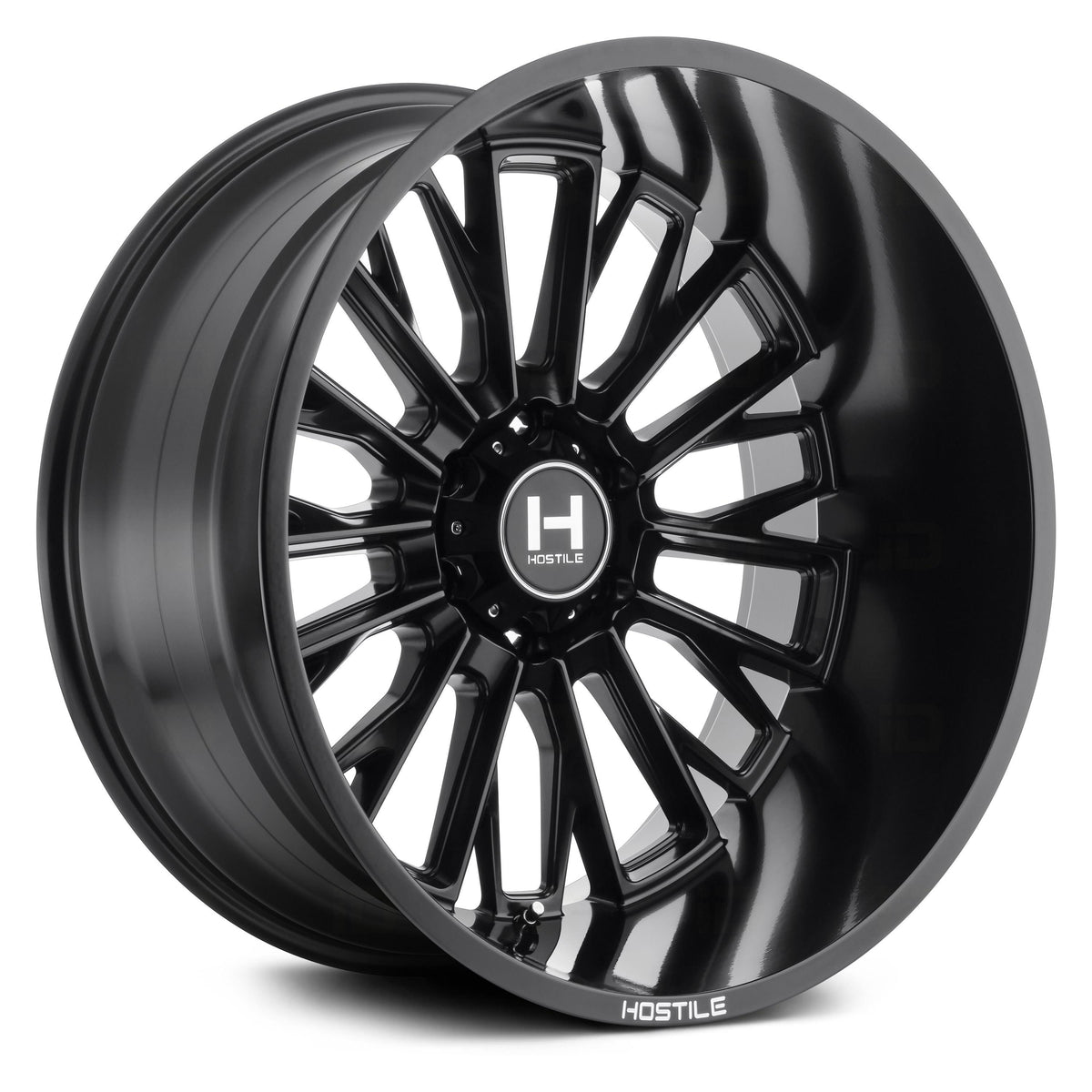 Asphalt Black 22x10 Wheel X1405