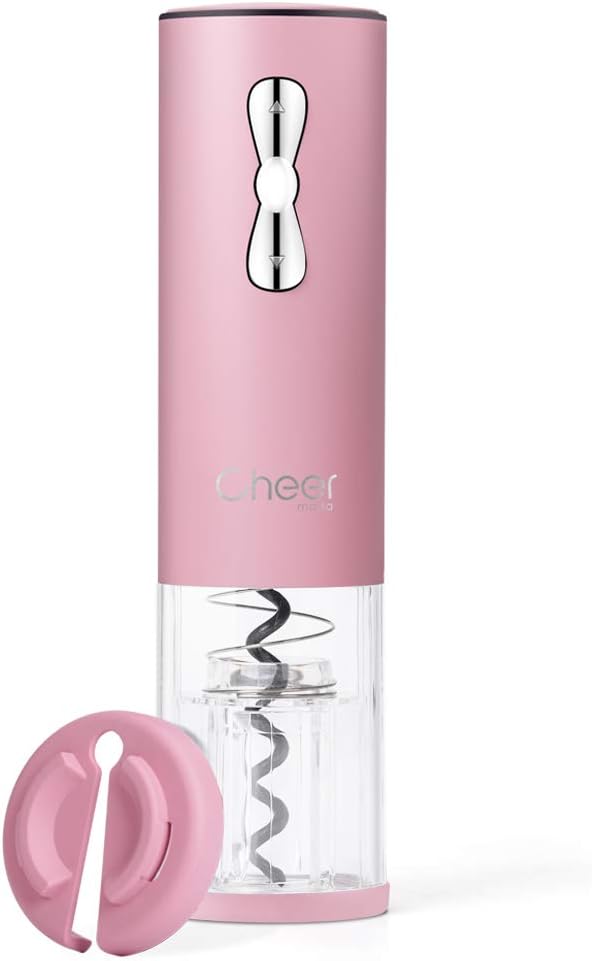 Rechargeable Wine Bottle Opener Corkscrew with Foil Cutter, Pack of 2 W318337