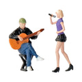 1:64 Mini Guitarist and Singer Model Figures for Dollhouse W345051