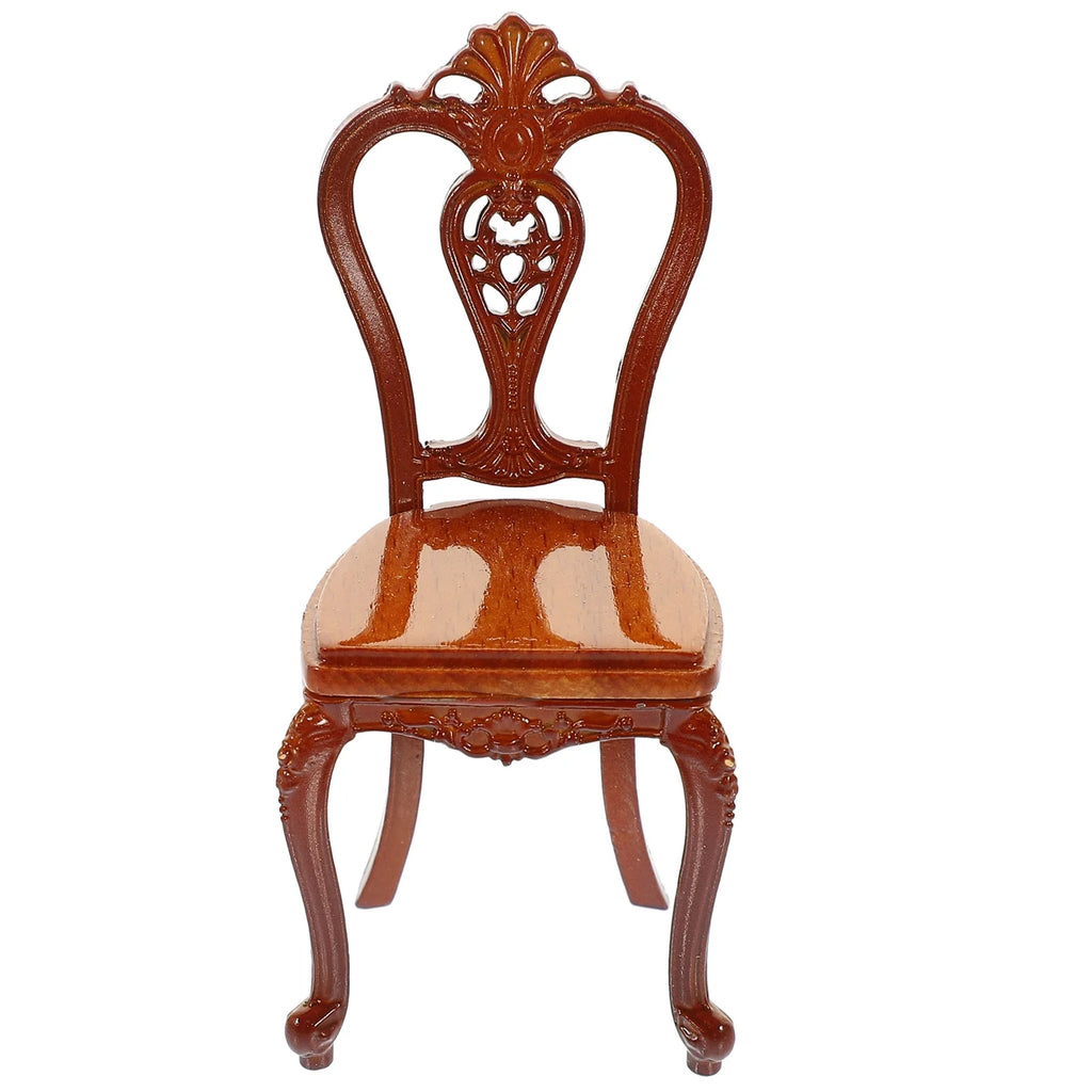 Miniature Metal Wood Chair Model G546842