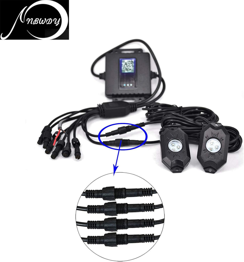 8Pods RGB LED Rock Lights Kit R40066