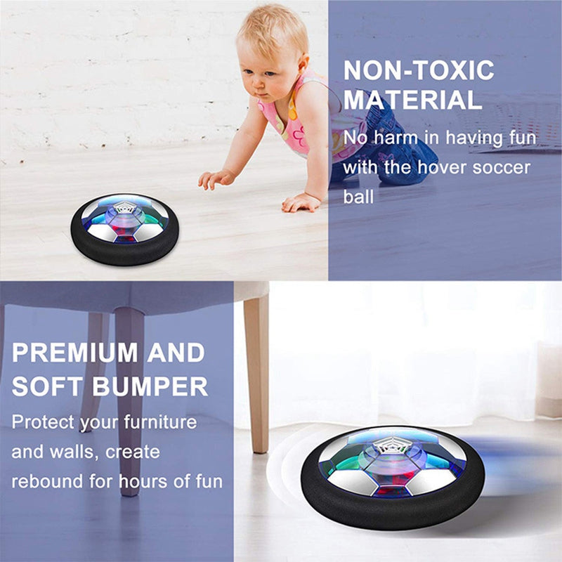 LED Hover Soccer Ball USB Charging Electric Cushion Indoor Luminous Children's Toy B433