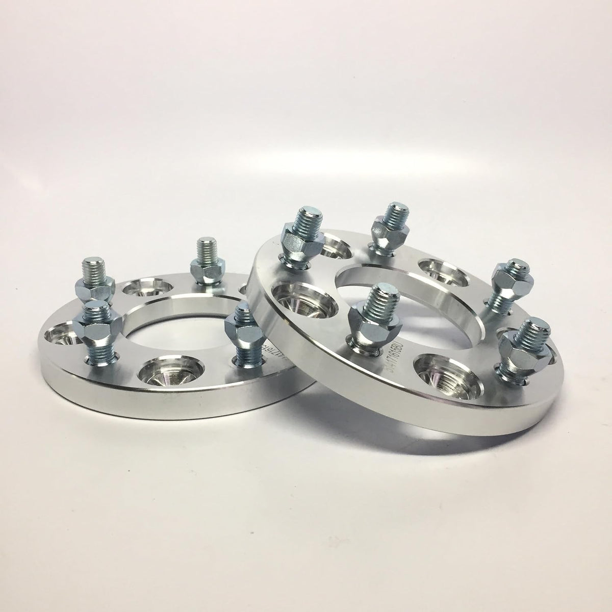 2 Pieces 15mm Wheel Adapters 5x100 Hub to 5x114.3 12x1.5 Studs 67.1mm Center Bore J508