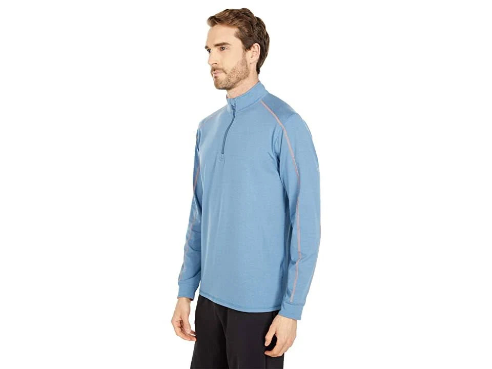 Indigo/Sahara Performance Quarter Zip F450447