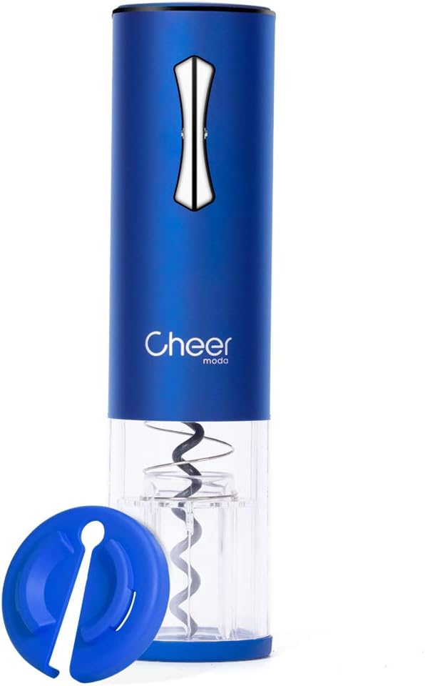 Rechargeable Wine Bottle Opener Corkscrew with Foil Cutter, Pack of 2 W318337