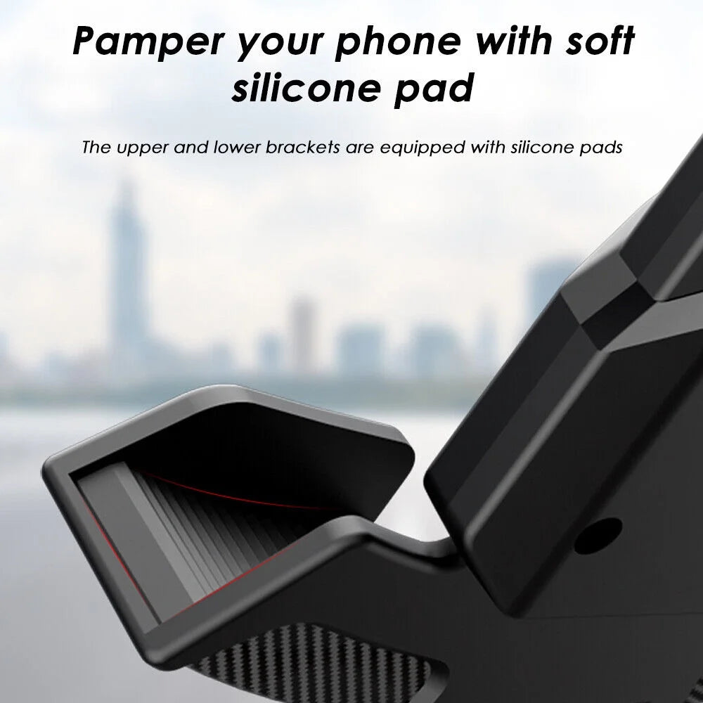 Black Motorcycle Handlebar Mount Holder for Cell Phone GPS J854